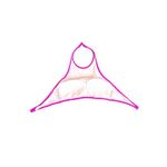 Victoria's Secret  Swim Halter Tankini Bikini Built In Bra Pink Size Medium Beach Photo 6