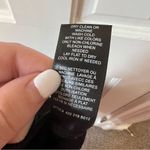 Rebecca Taylor  Black Linen Cabana Short Sleeve Button Front Shirt Size Small Photo 6