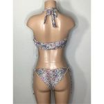PilyQ New. PQ shimmer paisley bikini. D-cup/L-bottom. Retails $152 Photo 6