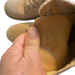 Sam Edelman Tan Suede Leather Knit Lydell Combat Boot Boho Grunge Winter 90s Photo 8