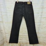 Rag and Bone Peyton Jeans Womens 26 Black Mid Rise Ankle Boot Cut Raw Hem Grunge Photo 1