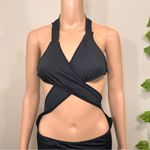 Black Strappy Club Sexy Dress New Photo 2