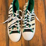 Converse  Women’s Chuck Taylor Zebra and Green Print High Tops, Size 7 Photo 7
