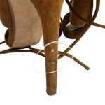 ZARA WRAP AROUND LEATHER SANDAL Photo 5