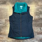 Columbia Navy Blue Fleece Lined Full Zip Up Vest Size Small Photo 0