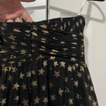 Shoshanna Black & Gold Star Silk Strapless Mini Dress (Size 4) Photo 5