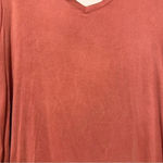 Entro NWT  long sleeve vneck top blush size M Photo 1