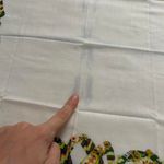 Squiggle boarder print bandana 0418 White Photo 2