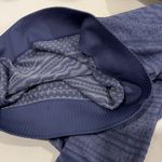 Lululemon  Athletica Rest Less Hoodie Top Size 4 Gatsby Blue/White Long Sleeve Photo 10