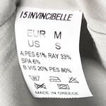 LOTUS EATERS Invincibelle Tan Button Down Hi Low Vest Made In Greece, Size Small Photo 3