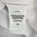 Columbia Sportswear White Hoodie Blouse Top Active Quarter Sleeve Shirt S Small Photo 7