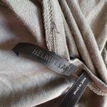 Helmut Lang  Nova Ruched Bodycon Dress Womens Size Xsmall Gray Long Sleeve Photo 4