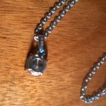 Genuine Swarovski Crystal Sterling Silver Pendant Stainless Steel Necklace Photo 7