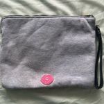 Juicy Couture Authentic Life Is A Beach Jersey Summer Plastic Lined Bikini Bag Photo 2