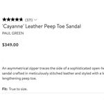 Paul Green Cayanne Peep Toe Sandals Classic Leather Heel Booties Coastal Cowboy Photo 1