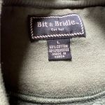 Embroidered western Christmas sweatshirt Green Size M Photo 2