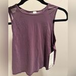 Lululemon - Sculpt Crop Tank - Grape Thistle - $58 - Size 2 Photo 1