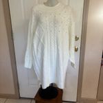 Francesca's Med  cream sweater Dress  Photo 2