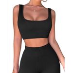 ✨ FAFOFA Workout Sets✨ Black Size L Photo 3