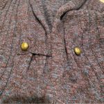 Dressbarn Women’s Knit Cardigan in Blue and Burgundy Size Large Photo 7