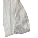 Madewell Women's Ruffle Sleeve White Wrap Mini Dress size XS Cottagecore Preppy Photo 3