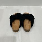 Natures Collection Lilly Cross Slipper Black Size 7.5 Photo 5
