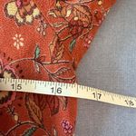 Knox Rose Floral Blouse in Red and Yellow Photo 4