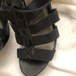 Apt. 9  Black Strappy Tie Up Heels sz 7 Photo 4