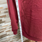 Poof New York WOMEN slouchy sweatshirt of the shoulder Sz L Photo 7