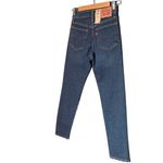 Levi's NWT Levi’s Wedgie Jeans High Rise Skinny Distressed Dark Wash Size 25 | 0 NEW Photo 6