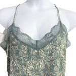 Bishop and Young Lotus Mint Lace Trim Camisole Top Size Large Photo 3