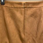 J. Crew Factory Brown Faux Suede Ruffle Hem Mini Skirt Size 10 New With Tag Photo 7