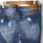 Dollhouse  9 30x27 Destroyed Distressed  Dark Wash Jeans Photo 1