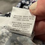 Tart  Blue Geometric Sleeveless Halter V-Neck Romper Size Large Photo 10