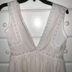 SheIn White Flowy Tank Top Photo 0