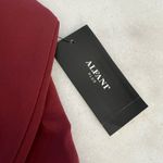 Alfani  Plus Size 2X‎ Crimson Coral Button Down Long Sleeve Blouse Top NWT Photo 2