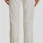 frame denim FRAME Trapunto Banded Zip Bottom Hem Moto Jogger Pants in Off White NWOT~30 Photo 1