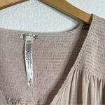 Free People Smockin’ & Rockin’ Long Sleeve Bodysuit Neutral Size Medium Photo 3