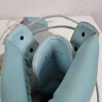 Cape Robbin Mini Womens Boots Size 8 Blue Denim Lace Up Pointed Toe Heel Bootie Photo 95