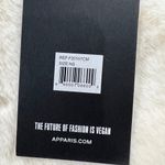 Apparis Bambi Winter White Cream Ivory Faux Fur Scarf Neck Wrap Pull Through Photo 3