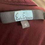 Eva Franco Charley Mock Neck Jumpsuit Maroon Burgundy Anthropologie Small Red Photo 7