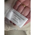 Orvis  Women's V-Neck Dropped Shoulders Sweatshirt Beige Tan Medium Photo 4