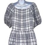 Madewell  Puff-Sleeve Faux-Wrap Tiered Maxi Dress size‎ 6 Photo 6