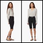 💕FAVORITE DAUGHTER💕 The Eva Long Slim Short ~ Portland Black 27 NWT Photo 4