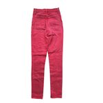 Helmut Lang  Punk Rock Red Denim Oxi Straight Jeans 26 Stonewash Edgy Grunge Rock Photo 3