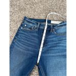 Rag and Bone Bella Slit Hem Wide Leg Flare Denim Jeans Topaz High Rise Boho Sz 26 Photo 6