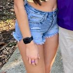 Tilly's RSQ Denim Vintage High-Rise Ripped Shorts Photo 1