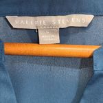 Valerie Stevens  Green Lace‎ Detailed V-Neck Blouse Size Large Photo 4