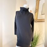 Lululemon Call for Cozy Dress Size 4 Black Oversized Above The Knee Length Photo 3