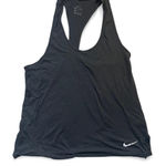 Nike  Women’s Dri-Fit Medium Top Black Athletic Tank Photo 0